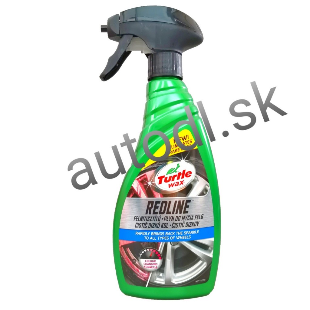 10301 Turtle Wax Redline Wheel Cleaner cistic diskov v texte