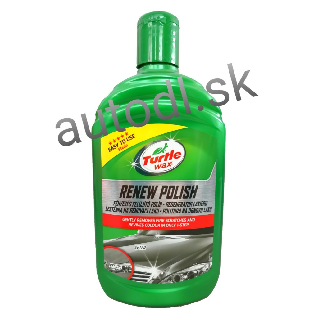 10305 Tuttle wax renew polish obnova farby laku politura v texte