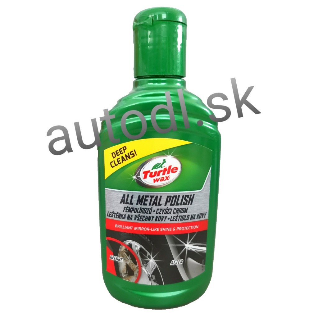 10234 Turtle Wax All metal polish tekute lestidlo na kovy v texte