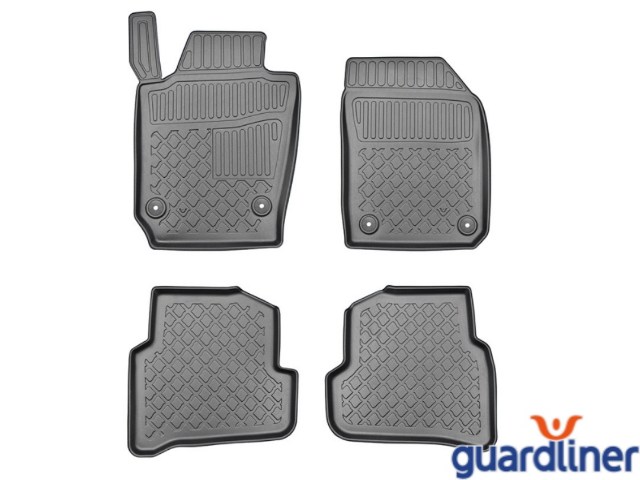 gumové rohože so zvýšeným okrajom autorohože Aristar 603289 Skoda Fabia III hatchback combi kombi