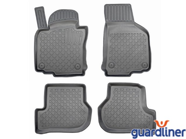 gumové rohože so zvýšeným okrajom autorohože Aristar Guardliner 602559 Volkswagen Golf VI Golf 6