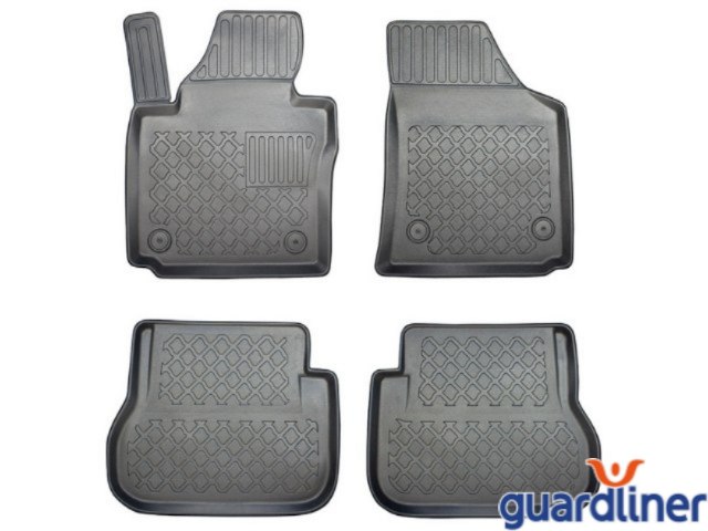 gumové rohože so zvýšeným okrajom autorohože Aristar Guardliner 602638 Volkswagen Caddy Maxi