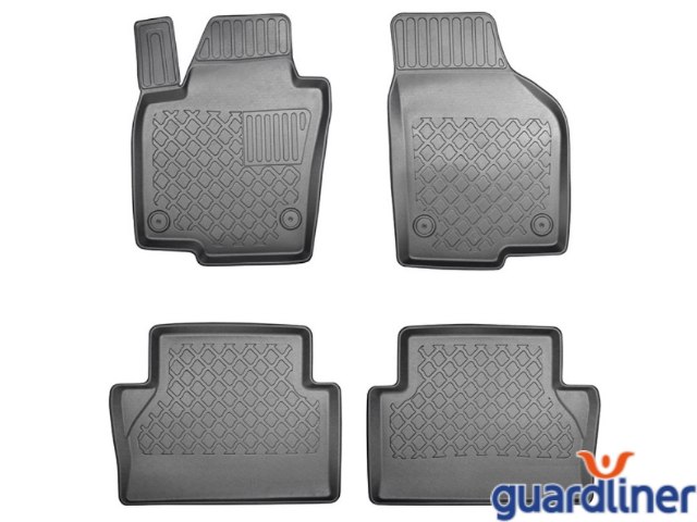 gumové rohože so zvýšeným okrajom autorohože Aristar Guardliner 603093 Volkswagen Sharan