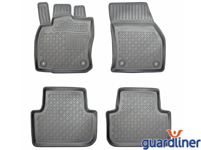 gumové rohože so zvýšeným okrajom autorohože Aristar Guardliner 603411 Volkswagen Golf VII sportsvan