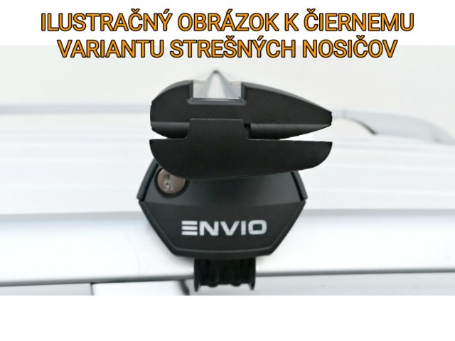 strešné nosiče envio EN 120W black
