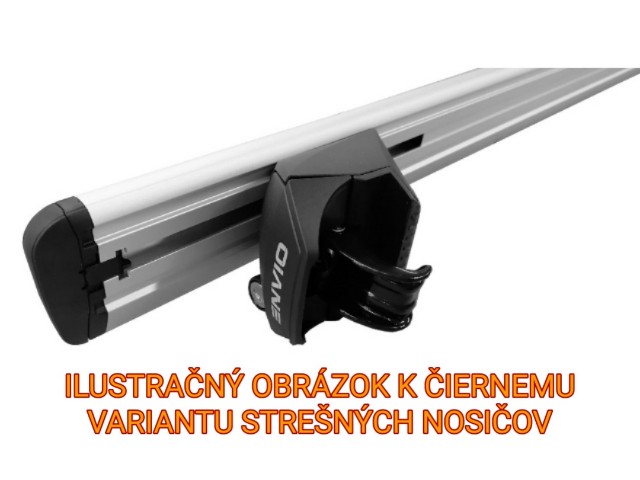 strešné nosiče envio EN 120W black
