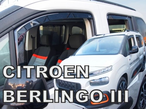 protiprievanové deflektory ofuky na auto heko 25404 Citroen berlingo