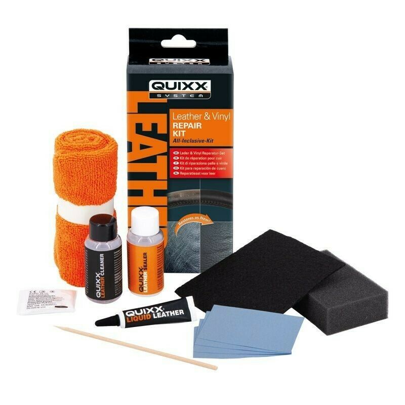 quixx 17022 oprava koze a vinylu Leather Vinyl Repair black