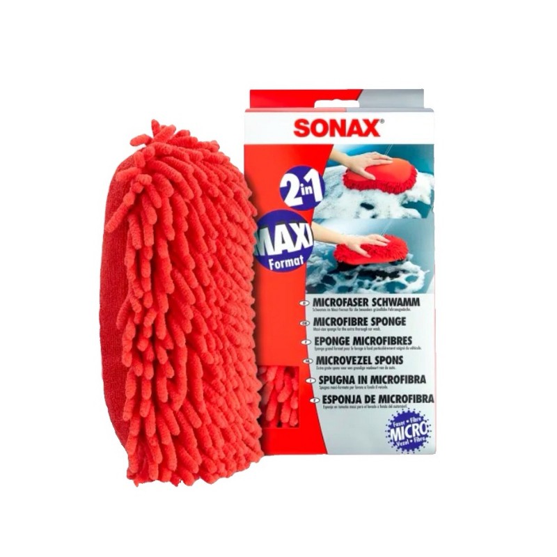 Sonax 428100 mikrovlaknova spongia Microfaser Schwamm