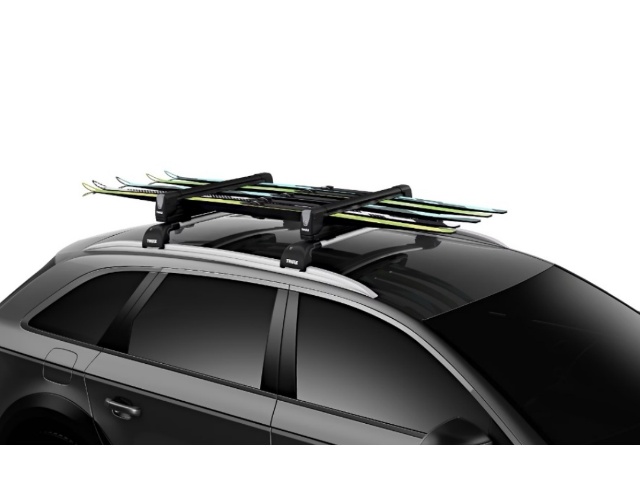 thule snowpack extender black vysuvny nosic lyzi