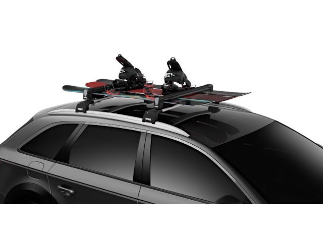 nosic lyzi a snowboardov thule snowpack L