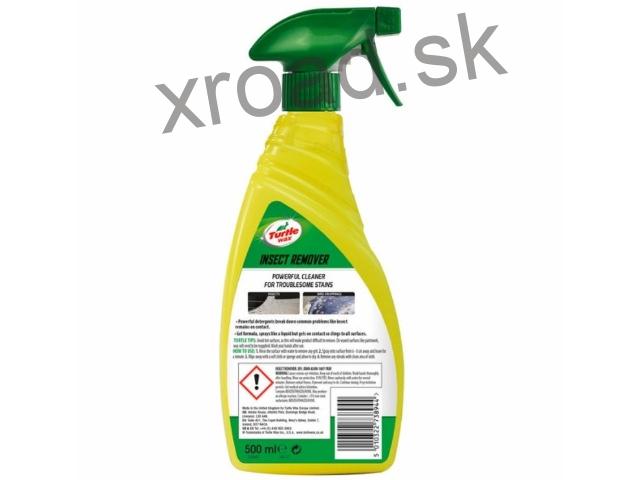 Odstraňovač hmyzu, asfaltu a cestných nečistôt 500ml (TURTLE WAX)