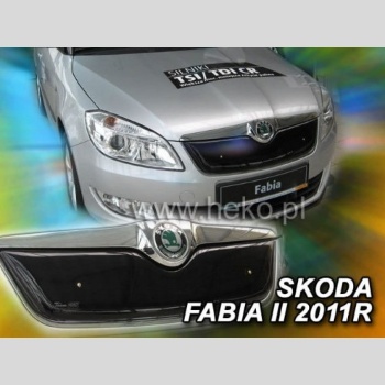 Zimná clona Škoda Fabia II (2010-2014) (horná) 1ks (HEKO)