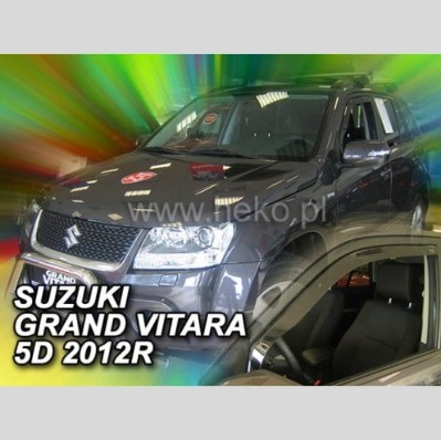 Deflektory Suzuki Grand Vitara III 5D (2005-2015) (2ks - predné) (HEKO)