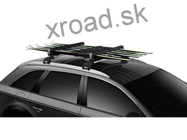 Nosič lyží a snowboardov Snowpack L - čierny (SADA) (THULE)