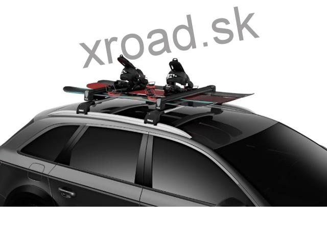 Nosič lyží a snowboardov Snowpack L - čierny (SADA) (THULE)