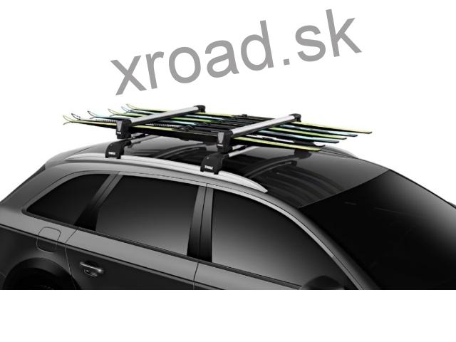 Nosič lyží a snowboardov Snowpack L - strieborný (SADA) (THULE)
