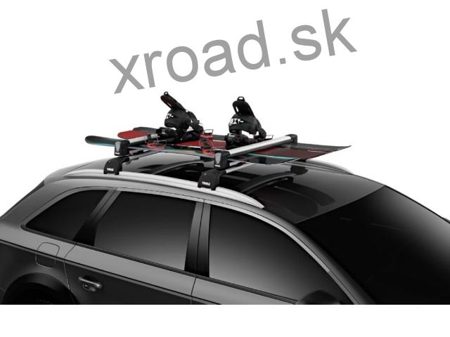 Nosič lyží a snowboardov Snowpack L - strieborný (SADA) (THULE)