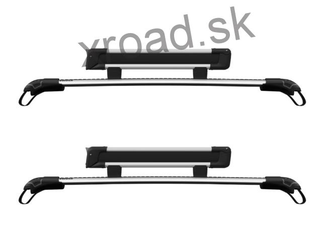 Nosič lyží a snowboardov Snowpack M - strieborný (SADA) (THULE)