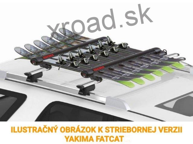 Nosiče lyží FatCat EVO 6 strieborné (SADA) (YAKIMA)