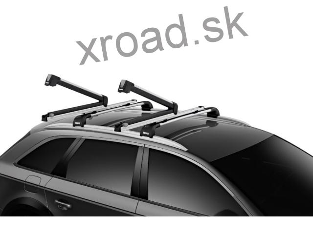 Výsuvný nosič lyží Snowpack Extender strieborný 2ks (THULE)