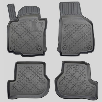 Autorohože so zvýšeným okrajom 3D GUARDLINER Škoda Octavia II (2004-2013) (SADA) (ARISTAR)