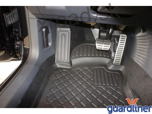 Autorohože so zvýšeným okrajom 3D GUARDLINER Škoda Octavia II (2004-2013) (SADA) (ARISTAR)