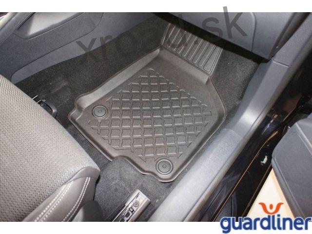 Autorohože so zvýšeným okrajom 3D GUARDLINER Škoda Octavia II (2004-2013) (SADA) (ARISTAR)