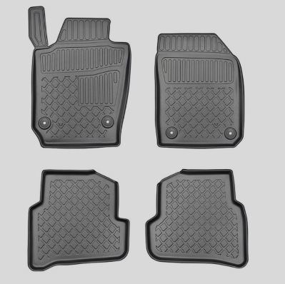 Autorohože so zvýšeným okrajom 3D GUARDLINER Škoda Fabia III (2014-2021) (SADA) (ARISTAR)
