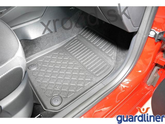 Autorohože so zvýšeným okrajom 3D GUARDLINER Škoda Fabia III (2014-2021) (SADA) (ARISTAR)
