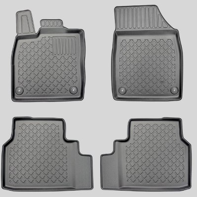 Autorohože so zvýšeným okrajom 3D GUARDLINER Škoda Enyaq od 2021 (SADA) (ARISTAR)