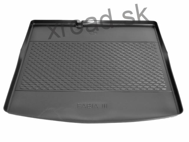 Vaňa do kufra Škoda Fabia III combi od 2014 1ks (GUMÁRNY ZUBŘÍ)