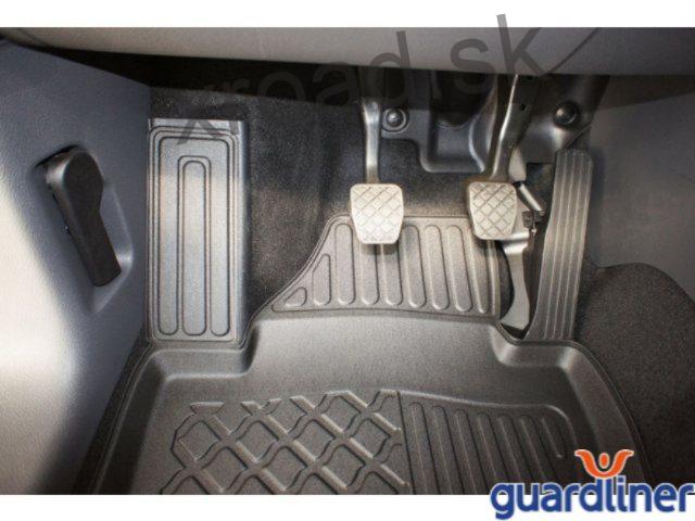 Autorohože so zvýšeným okrajom 3D GUARDLINER VW Touran (2003-2015) (SADA) (ARISTAR)