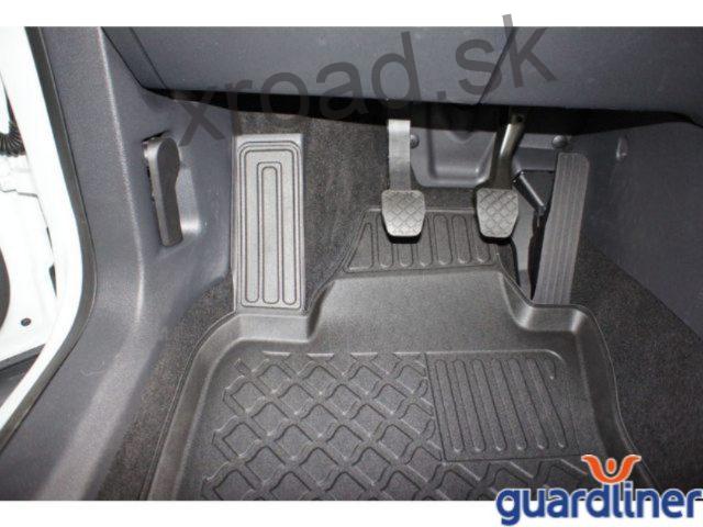 Autorohože so zvýšeným okrajom 3D GUARDLINER VW Tiguan (2007-2016) (SADA) (ARISTAR)