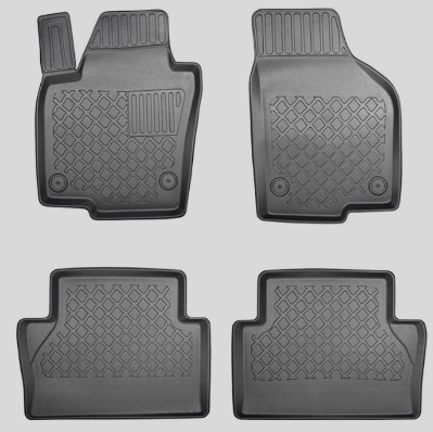 Autorohože so zvýšeným okrajom 3D GUARDLINER VW Sharan (2010-2022) (SADA) (ARISTAR)