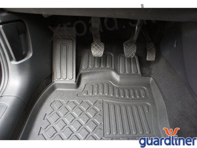 Autorohože so zvýšeným okrajom 3D GUARDLINER VW Golf VII sportsvan (2012-2020) (SADA) (ARISTAR)