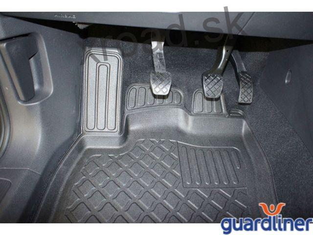 Autorohože so zvýšeným okrajom 3D GUARDLINER VW Touran 5m, 7m od 2015 (SADA) (ARISTAR)