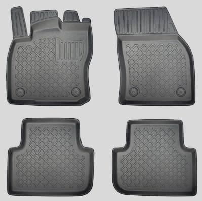 Autorohože so zvýšeným okrajom 3D GUARDLINER VW Tiguan od 2016 (SADA) (ARISTAR)