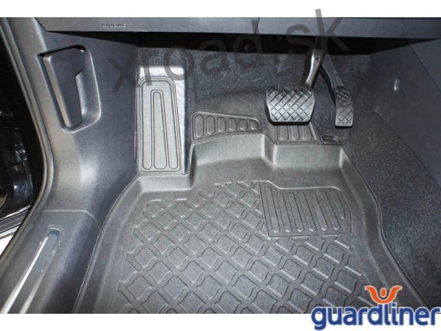 Autorohože so zvýšeným okrajom 3D GUARDLINER VW Tiguan od 2016 (SADA) (ARISTAR)