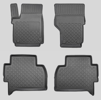 Autorohože so zvýšeným okrajom 3D GUARDLINER VW Amarok (2010-2020) (SADA) (ARISTAR)