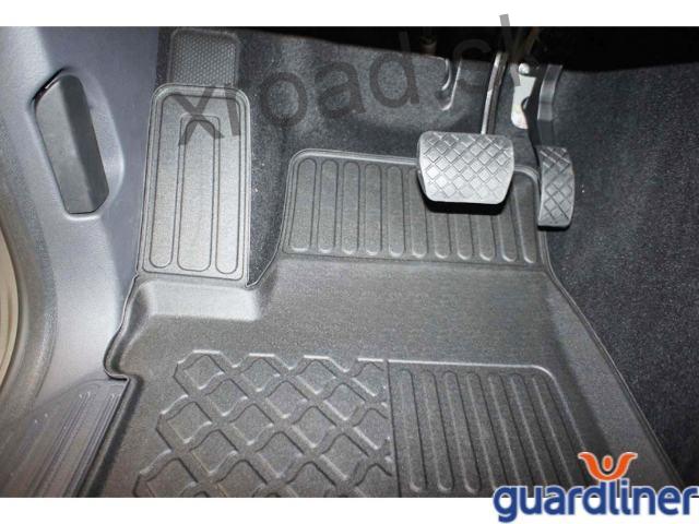 Autorohože so zvýšeným okrajom 3D GUARDLINER VW Amarok (2010-2020) (SADA) (ARISTAR)