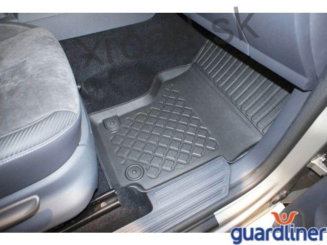Autorohože so zvýšeným okrajom 3D GUARDLINER VW Amarok (2010-2020) (SADA) (ARISTAR)