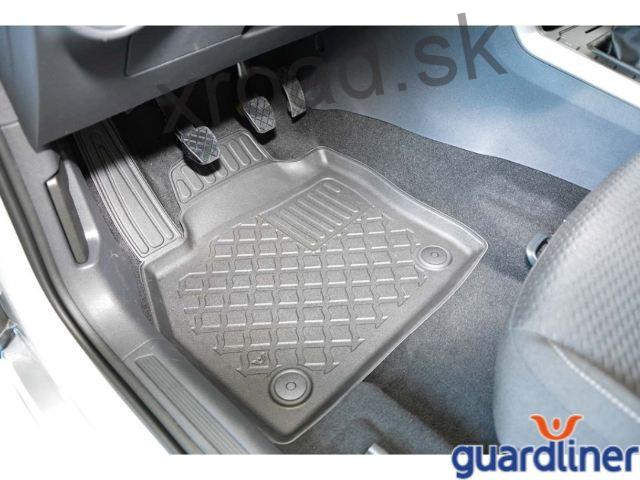 Autorohože so zvýšeným okrajom 3D GUARDLINER VW Polo VI od 2017 (SADA) (ARISTAR)