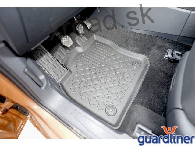 Autorohože so zvýšeným okrajom 3D GUARDLINER VW Caddy (aj Maxi) od 2020 (SADA) (ARISTAR)