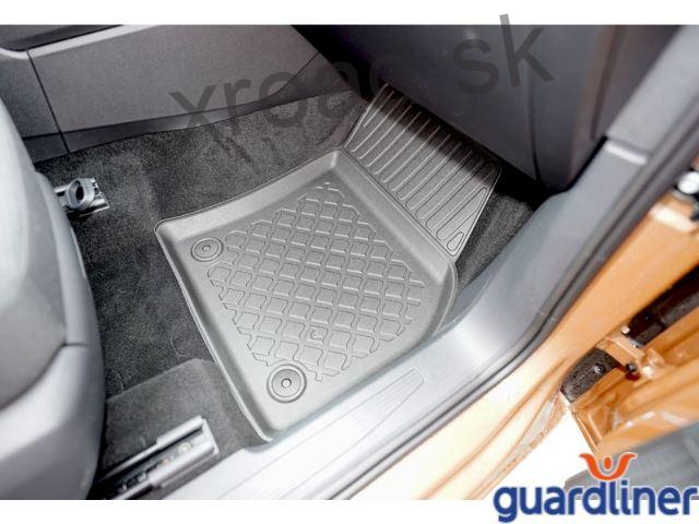 Autorohože so zvýšeným okrajom 3D GUARDLINER VW Caddy (aj Maxi) od 2020 (SADA) (ARISTAR)