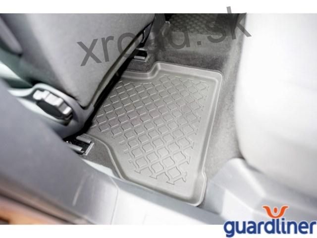 Autorohože so zvýšeným okrajom 3D GUARDLINER VW Caddy (aj Maxi) od 2020 (SADA) (ARISTAR)