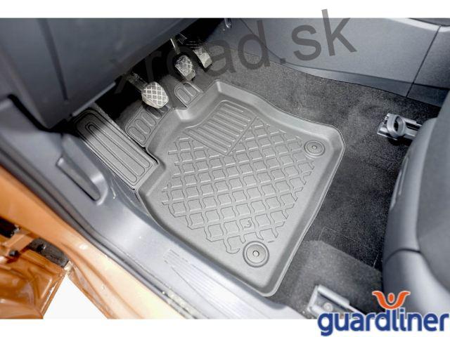 Autorohože so zvýšeným okrajom 3D GUARDLINER VW Caddy (aj Maxi) od 2020 (SADA) (ARISTAR)