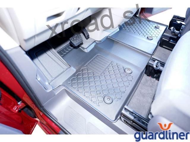 Autorohože so zvýšeným okrajom 3D GUARDLINER VW T7 od 2021 (SADA) (ARISTAR)