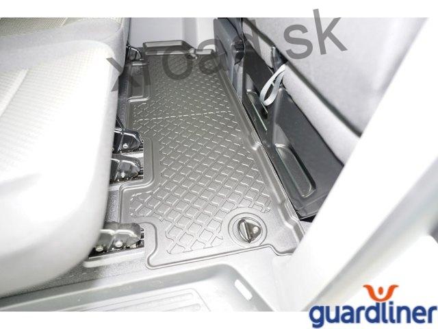 Autorohože so zvýšeným okrajom 3D GUARDLINER VW T5 (2003-2015) 2. rad (SADA) (ARISTAR)