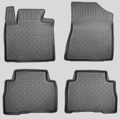 Autorohože so zvýšeným okrajom 3D GUARDLINER Kia Sorento II (2009-2015) (SADA) (ARISTAR)